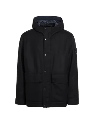 VETEMENTS フーデッド デニムジャケット | ブラック | FARFETCH JP