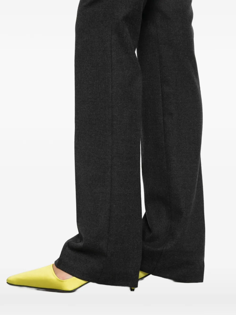 Semicouture Straight broek Grijs