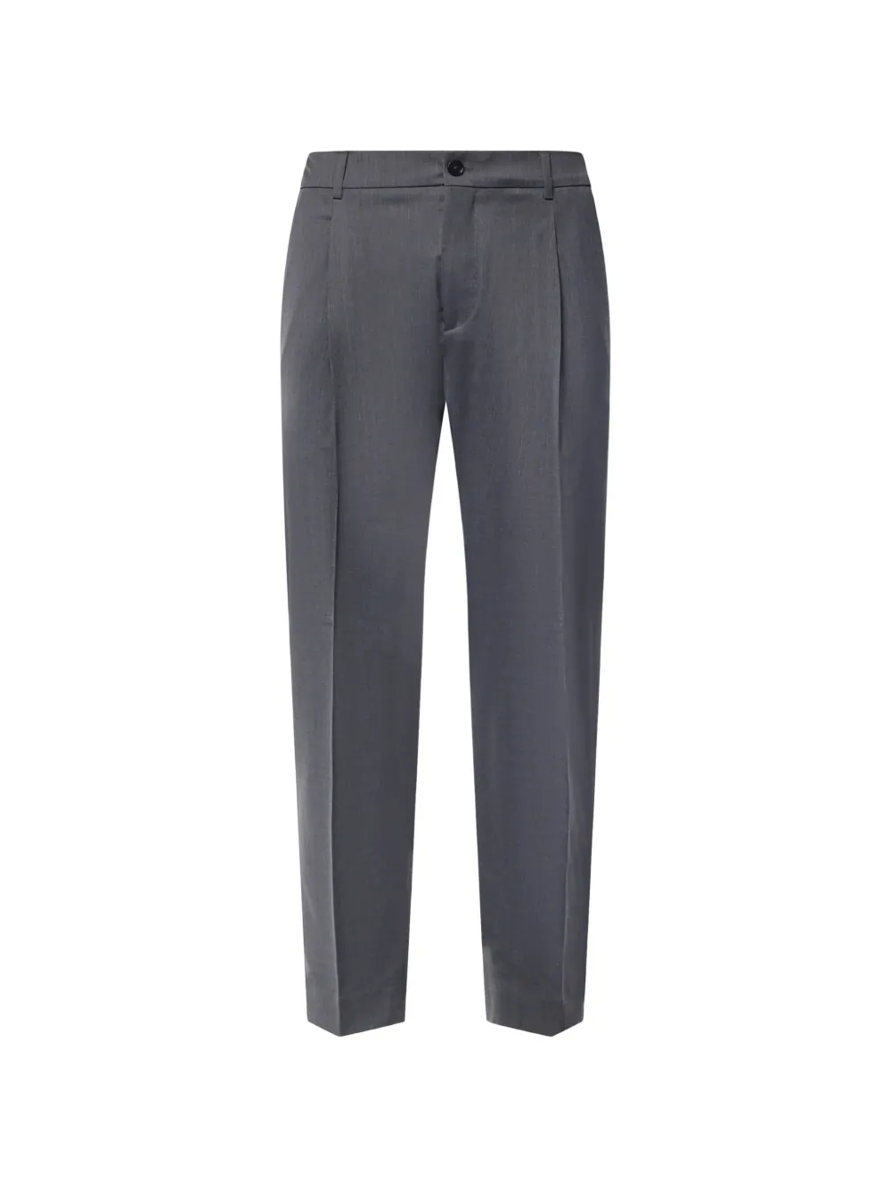 Be Able Elasticated-waistband Pleated Trousers In Blue