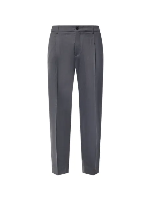 BE ABLE elasticated-waistband pleated trousers