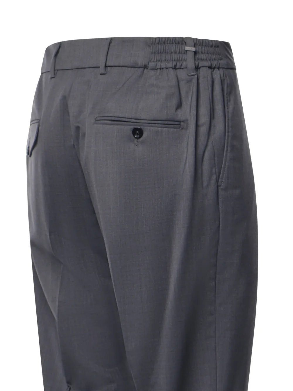 BE ABLE Plooibroek met elastische tailleband Grijs