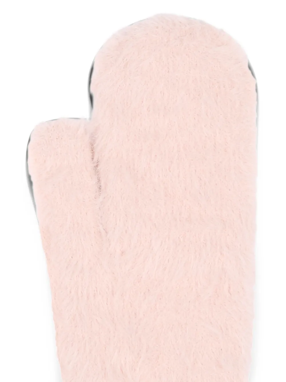 Molo Klaudine wanten van imitatiebont Roze