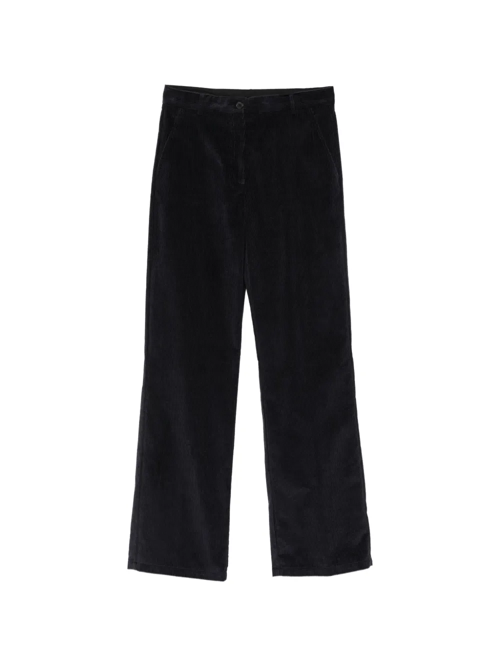 Semicouture corduroy wide-leg trousers - Blu