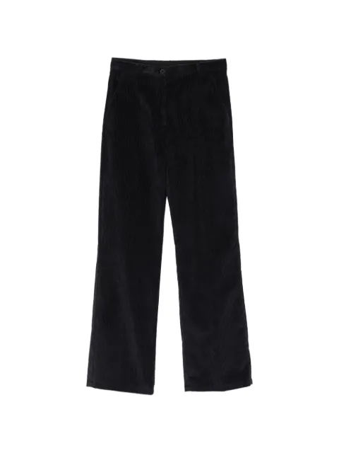 Semicouture pantalon en velours côtelé à coupe ample