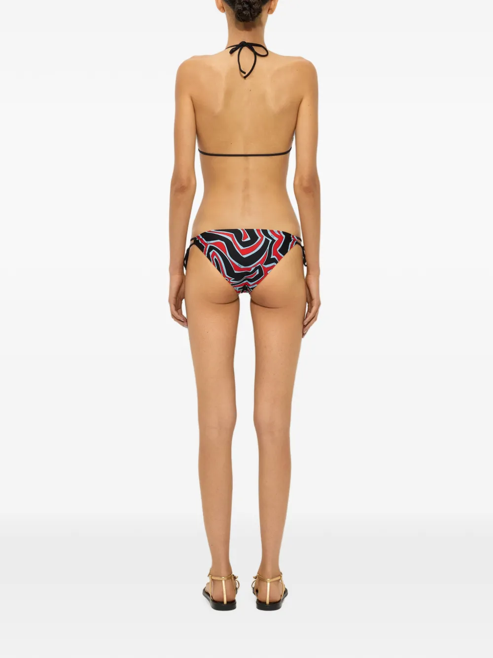 PUCCI Bikinislip met Labirinto-print Zwart