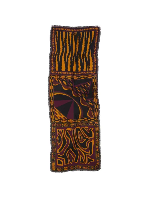 PUCCI Mixed print silk stole