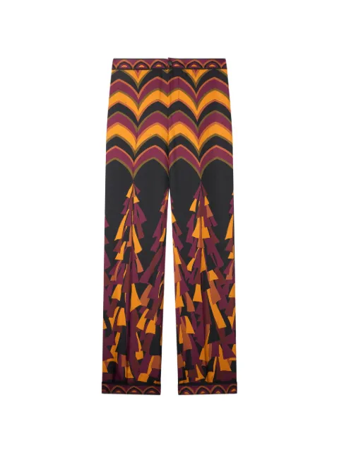PUCCI Baiadera print silk pants