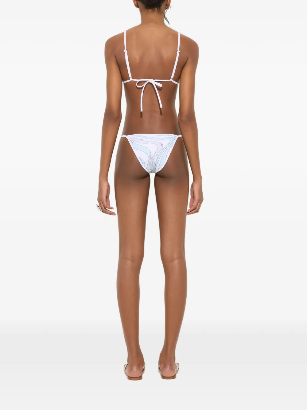 PUCCI Bikinislip met print Wit
