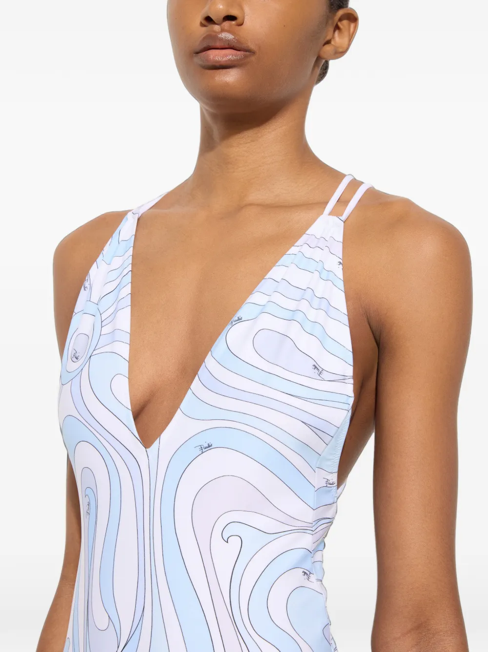 PUCCI Badpak met print Wit