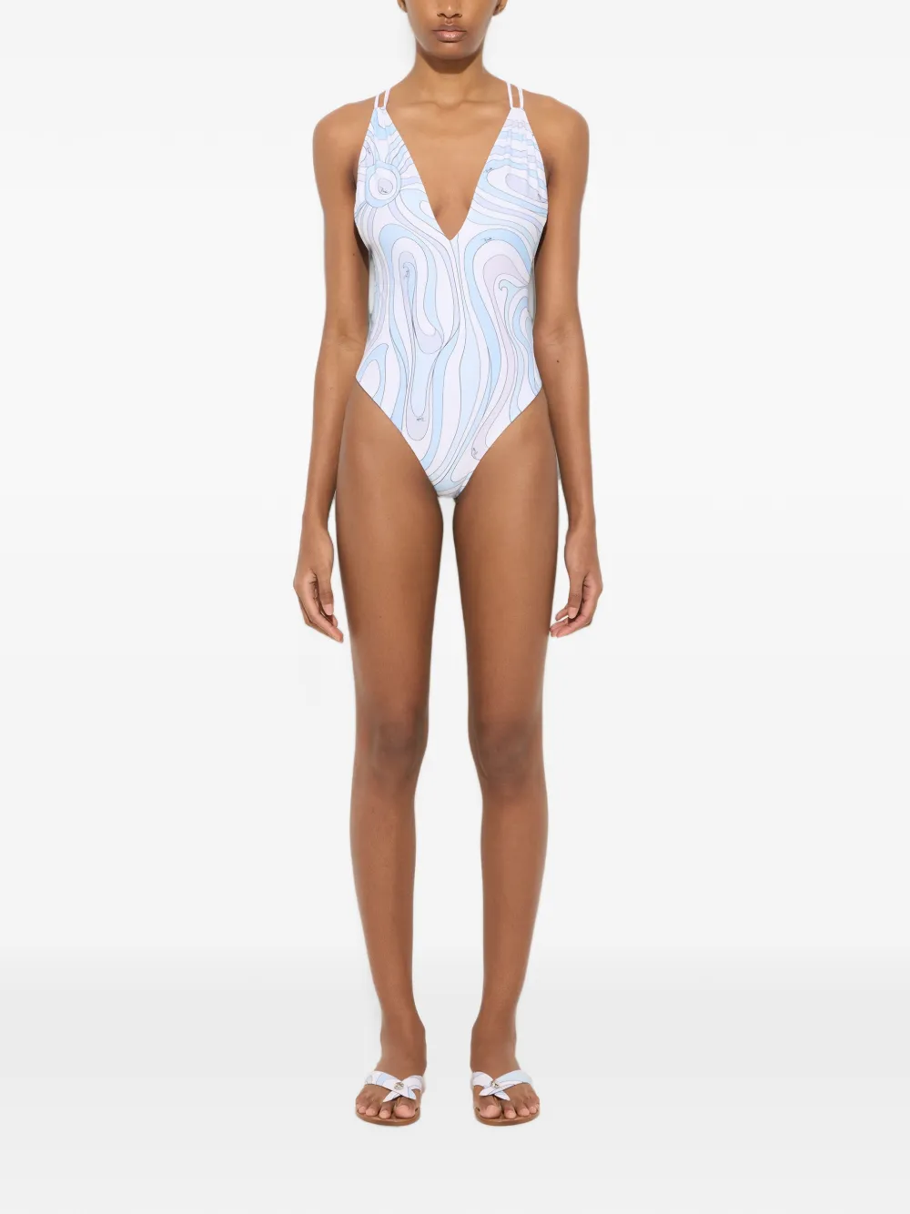PUCCI Badpak met print Wit