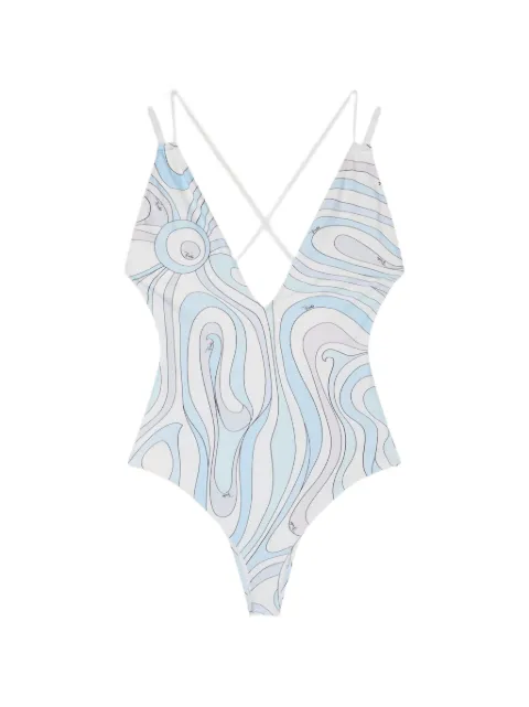 PUCCI Marmo-print swimsuit