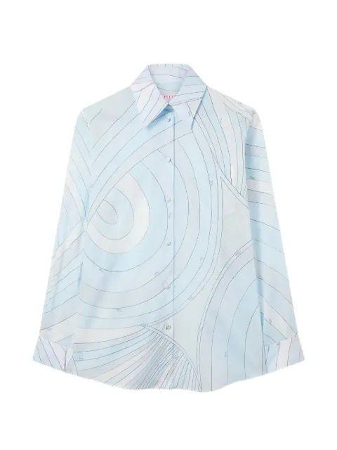PUCCI Iride print muslin shirt