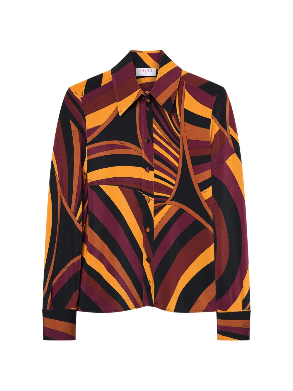 PUCCI Iride print jersey shirt
