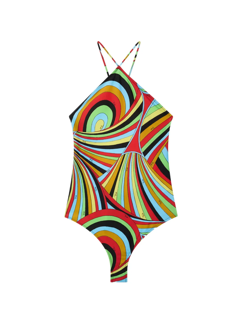 PUCCI maillot de bain à imprimé Iride - Noir