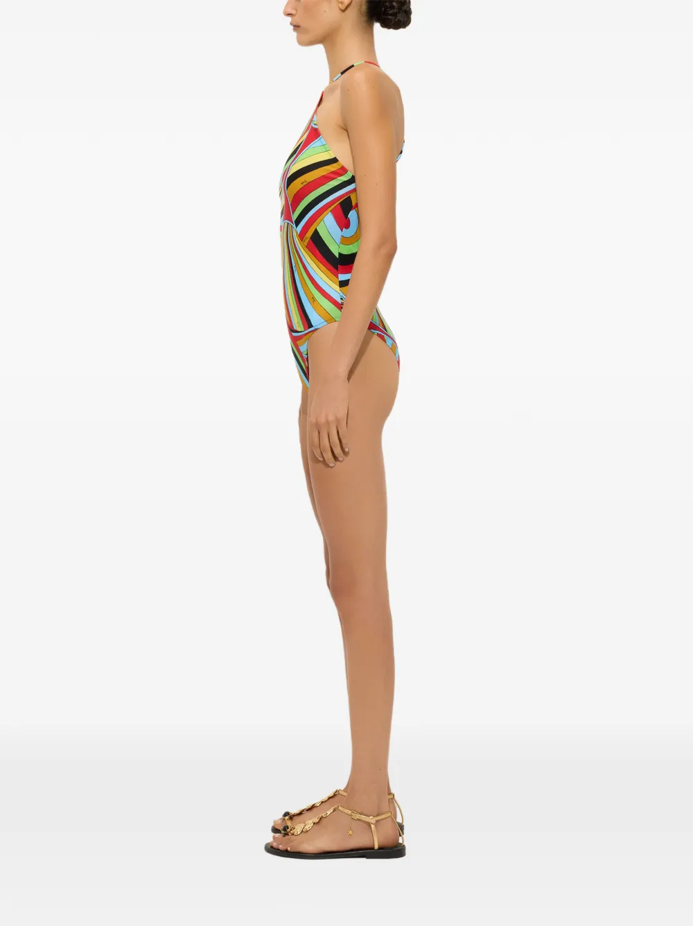 PUCCI Badpak met Iride print Zwart