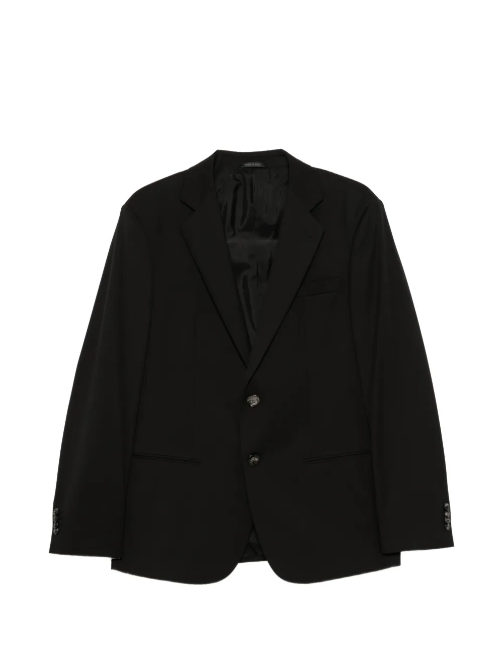 Giorgio Armani single-breasted notched-lapel suit