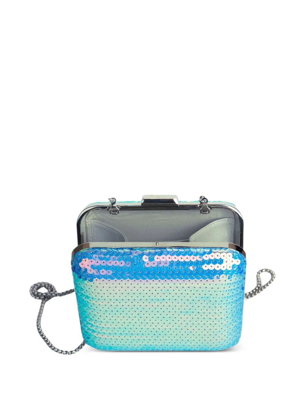 Gemy Maalouf Clutch met pailletten Blauw