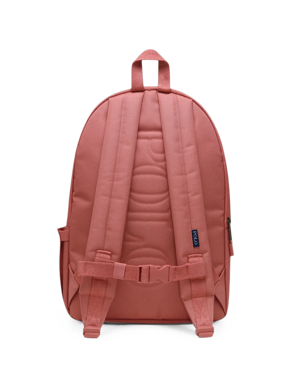 POLO RALPH LAUREN KIDS Rugzak met Pony-patroon en logo-reliëf Roze