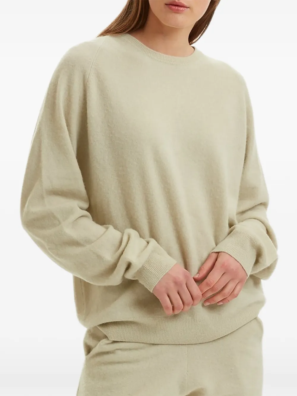 Frenckenberger Boyfriend crew-neck sweater