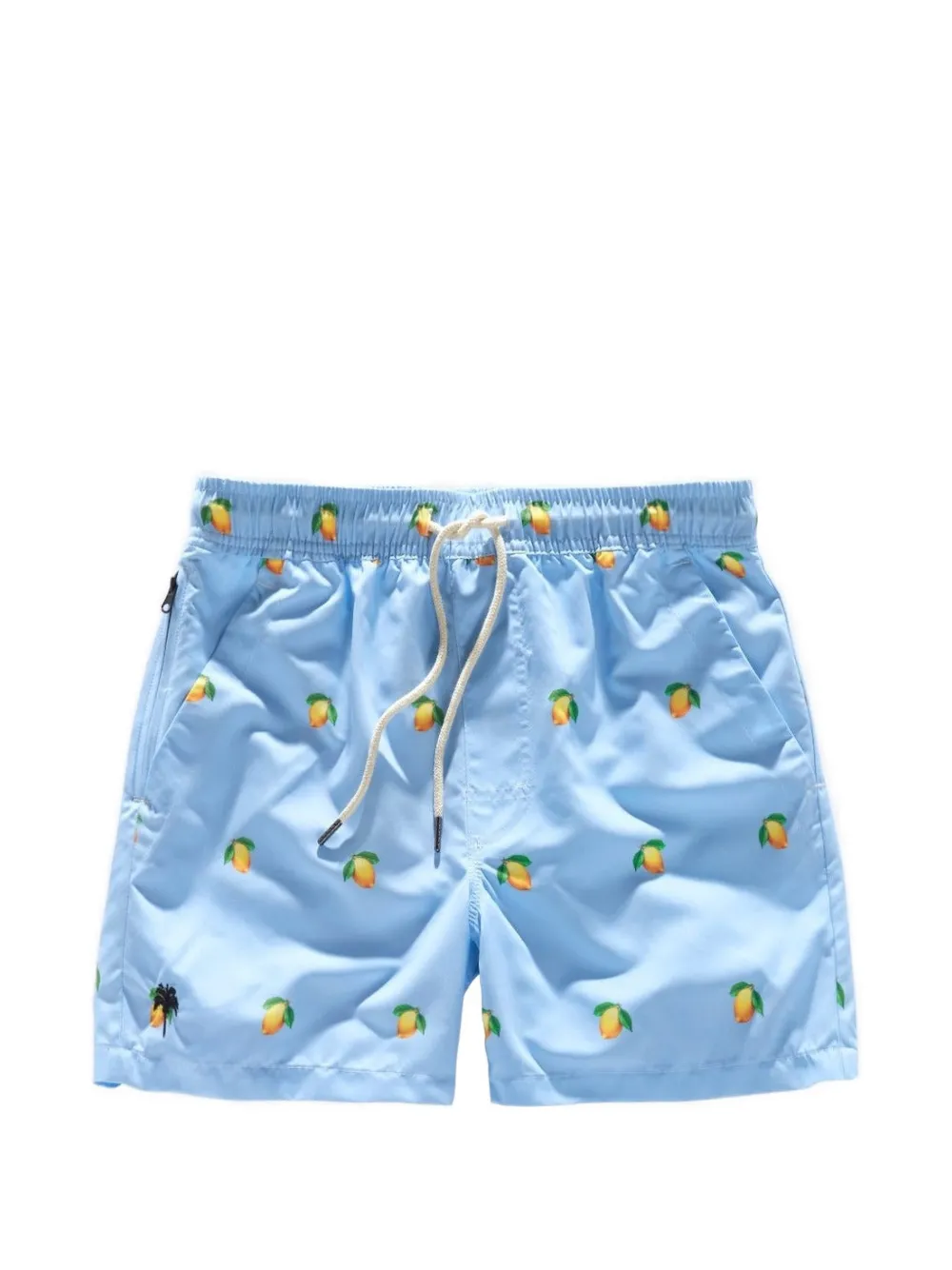 OAS Company lemon-print swim shorts
