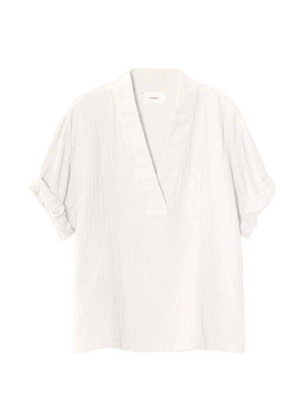 Xirena Avery blouse met V-hals Wit