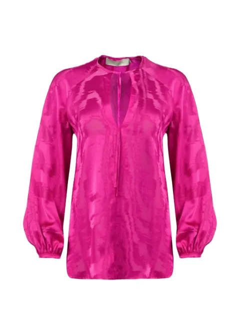 Silvia Tcherassi Vigolene jacquard-effect blouse