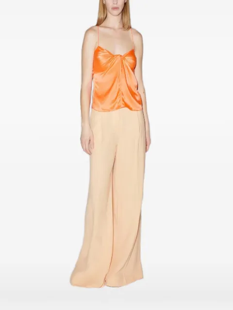 Rosetta Getty twist-front tank top