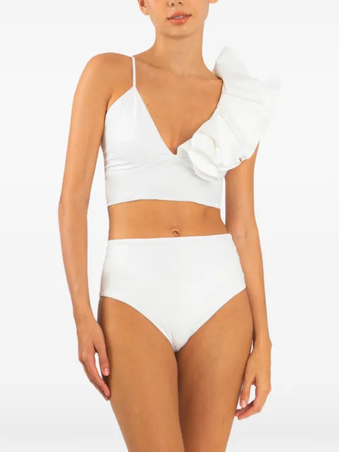Maygel Coronel Orilla ruffled bikini