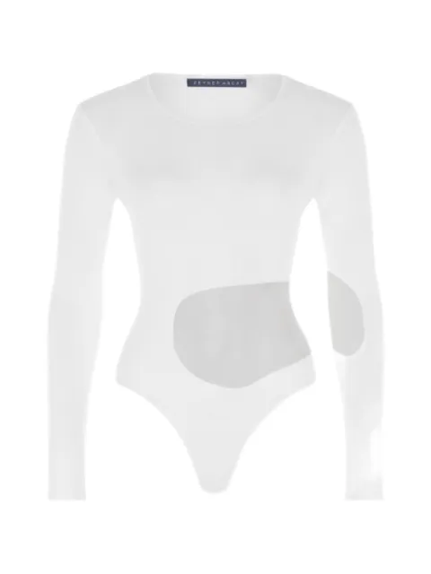 ZEYNEP ARCAY sheer-knit bodysuit