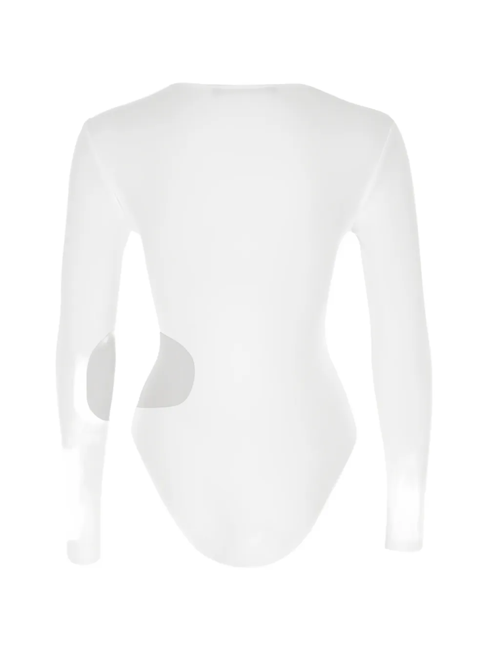 ZEYNEP ARCAY Doorzichtige gebreide body Wit