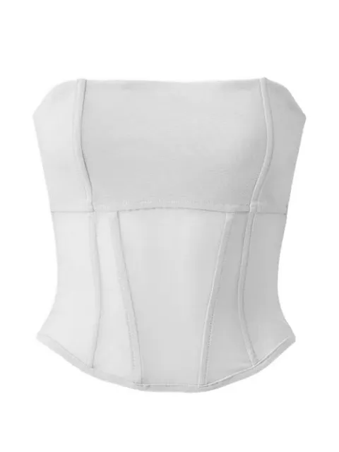 VIKTORIA & WOODS Rome boned mesh bustier