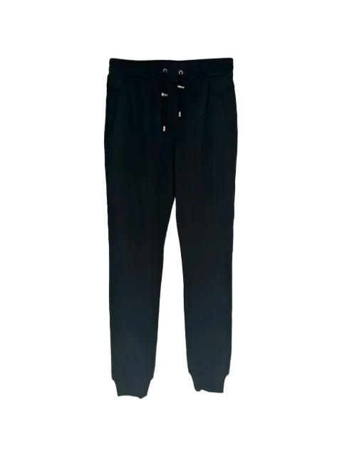 Balmain Pre-Owned Foil Tape Logo track pants