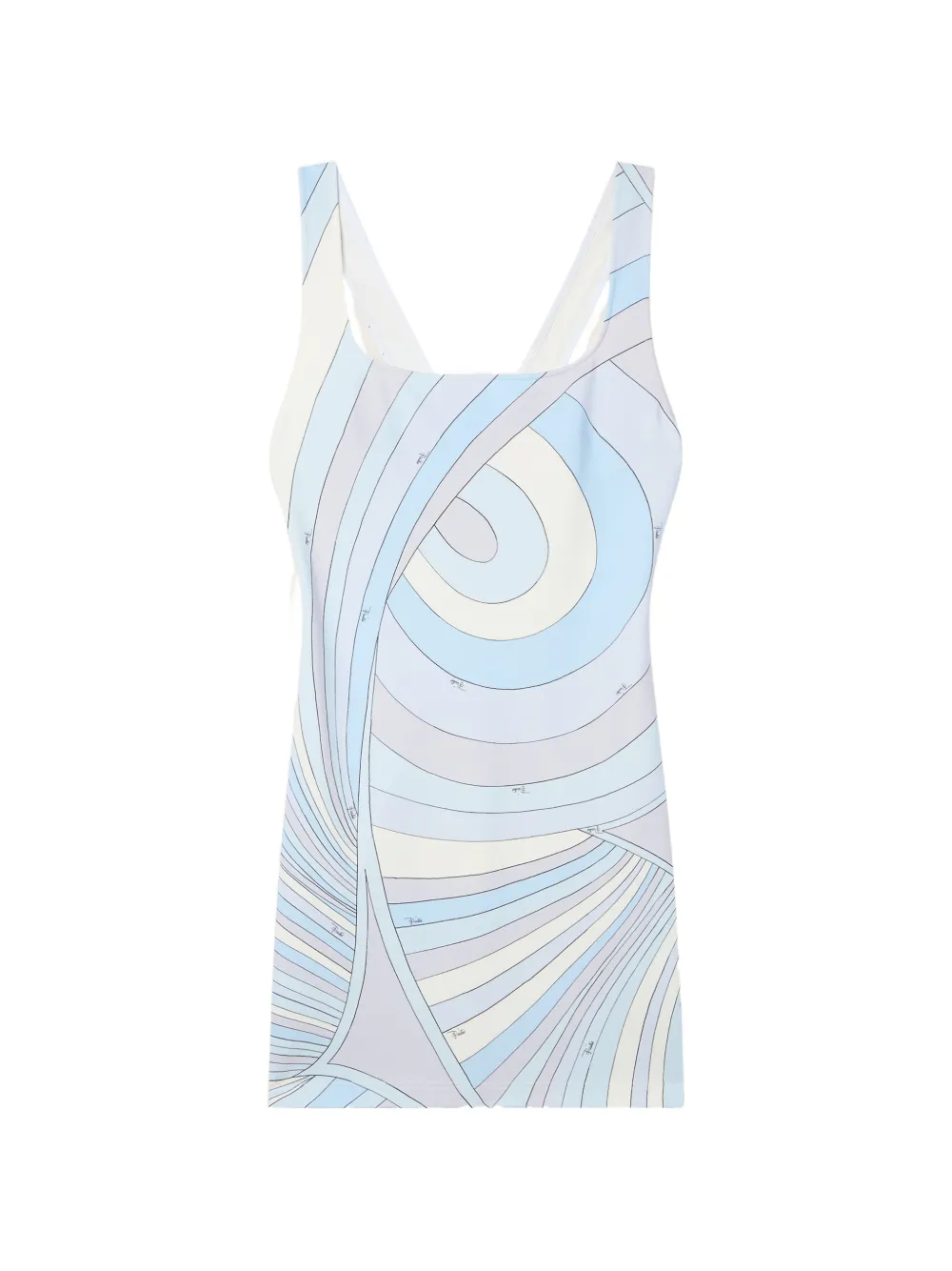 PUCCI Iride print jersey mini dress