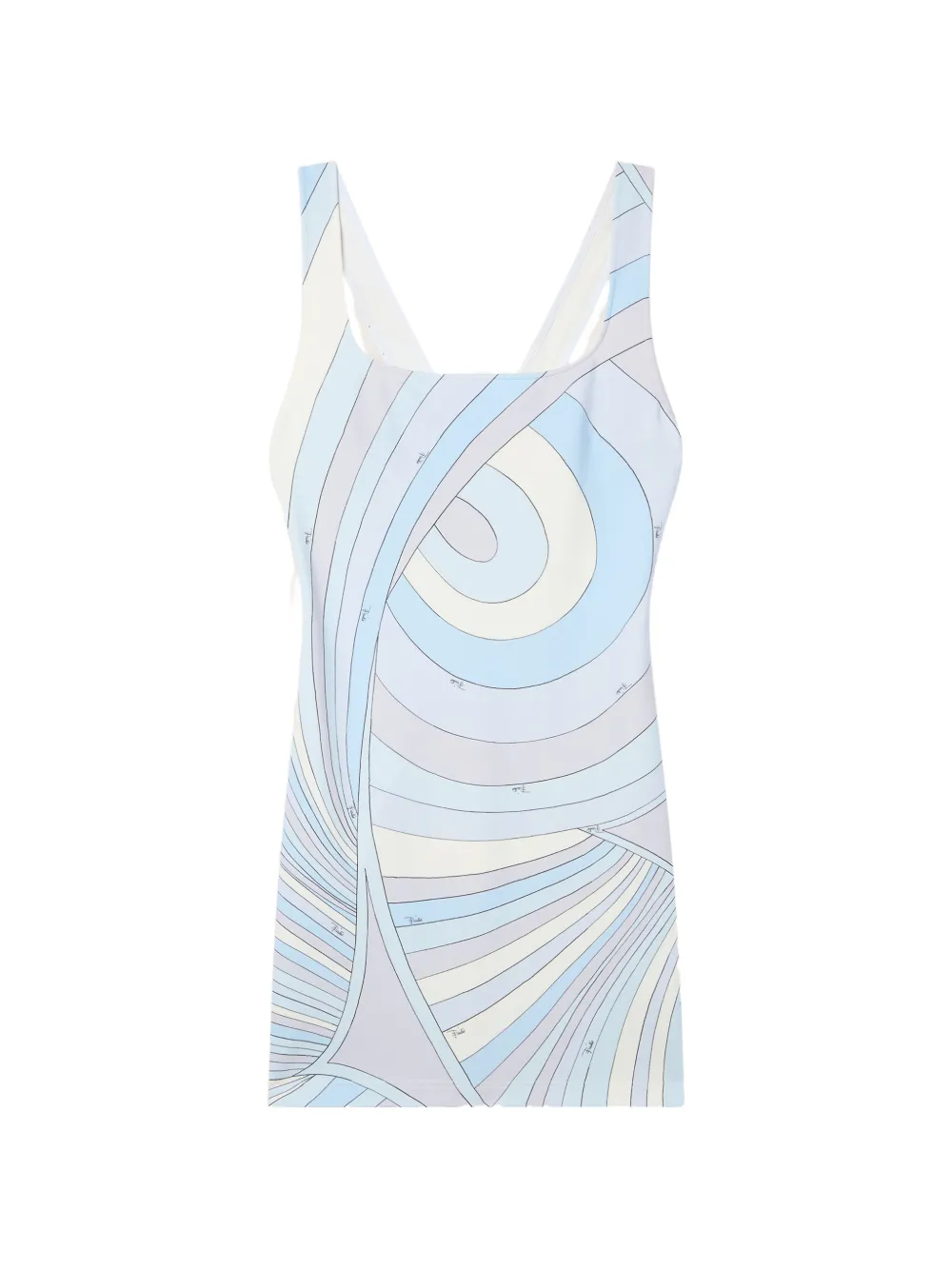 PUCCI Iride print jersey mini dress