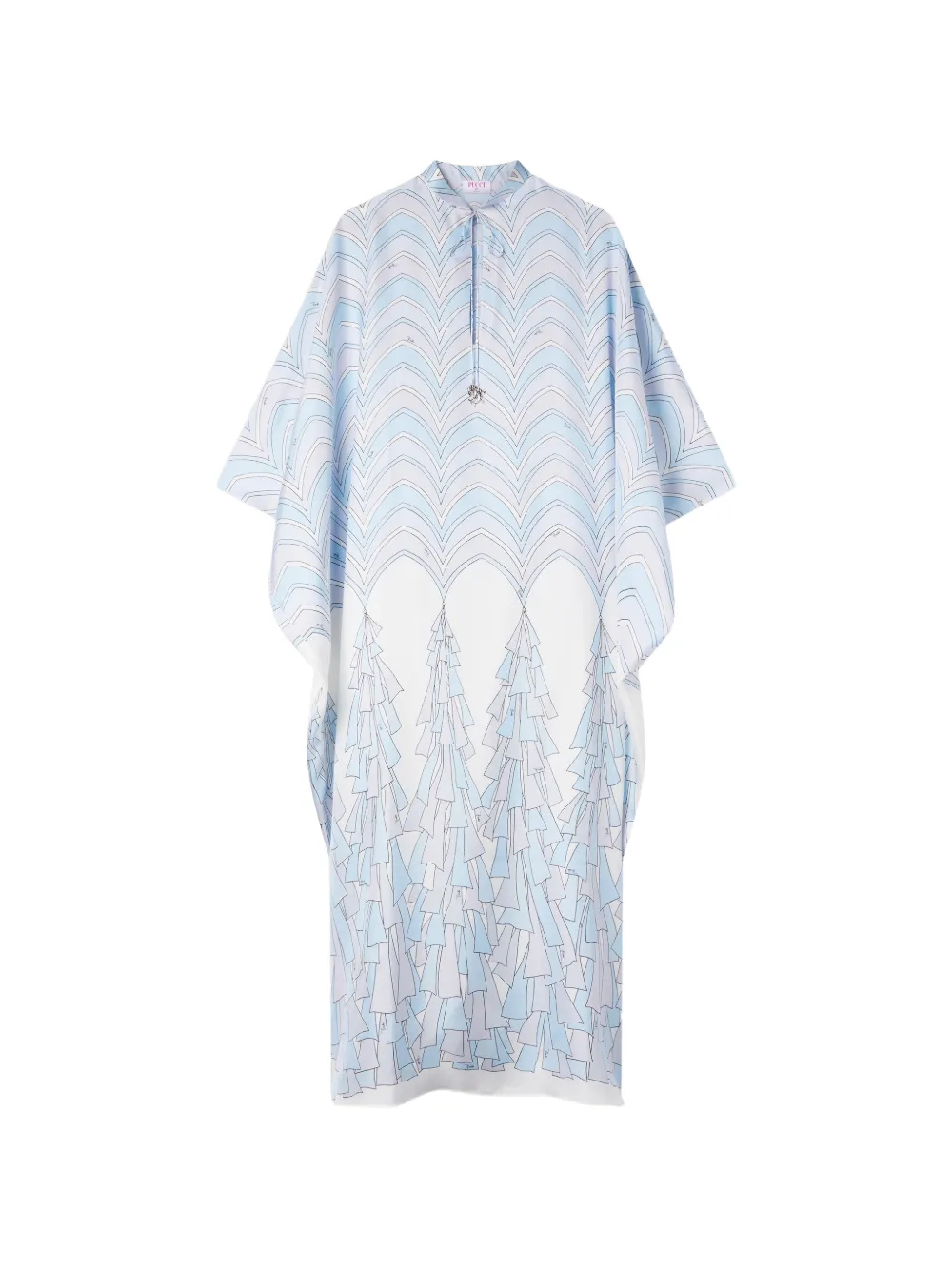 PUCCI Baiadera print silk kaftan