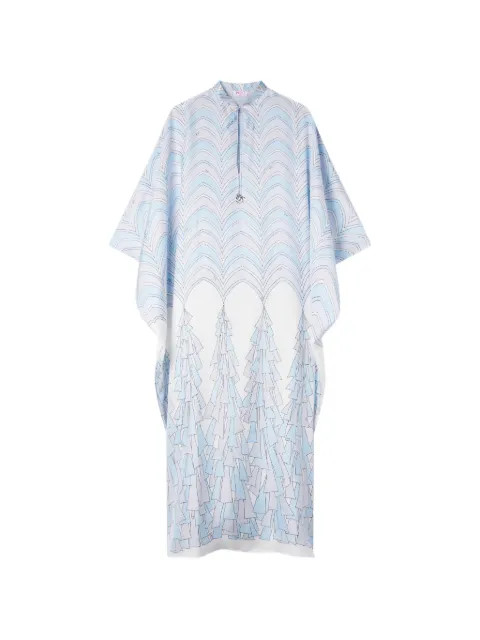 PUCCI Baiadera print silk kaftan