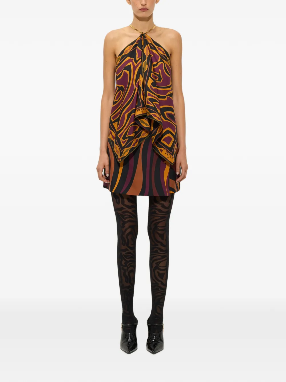 PUCCI Blouse met print Rood