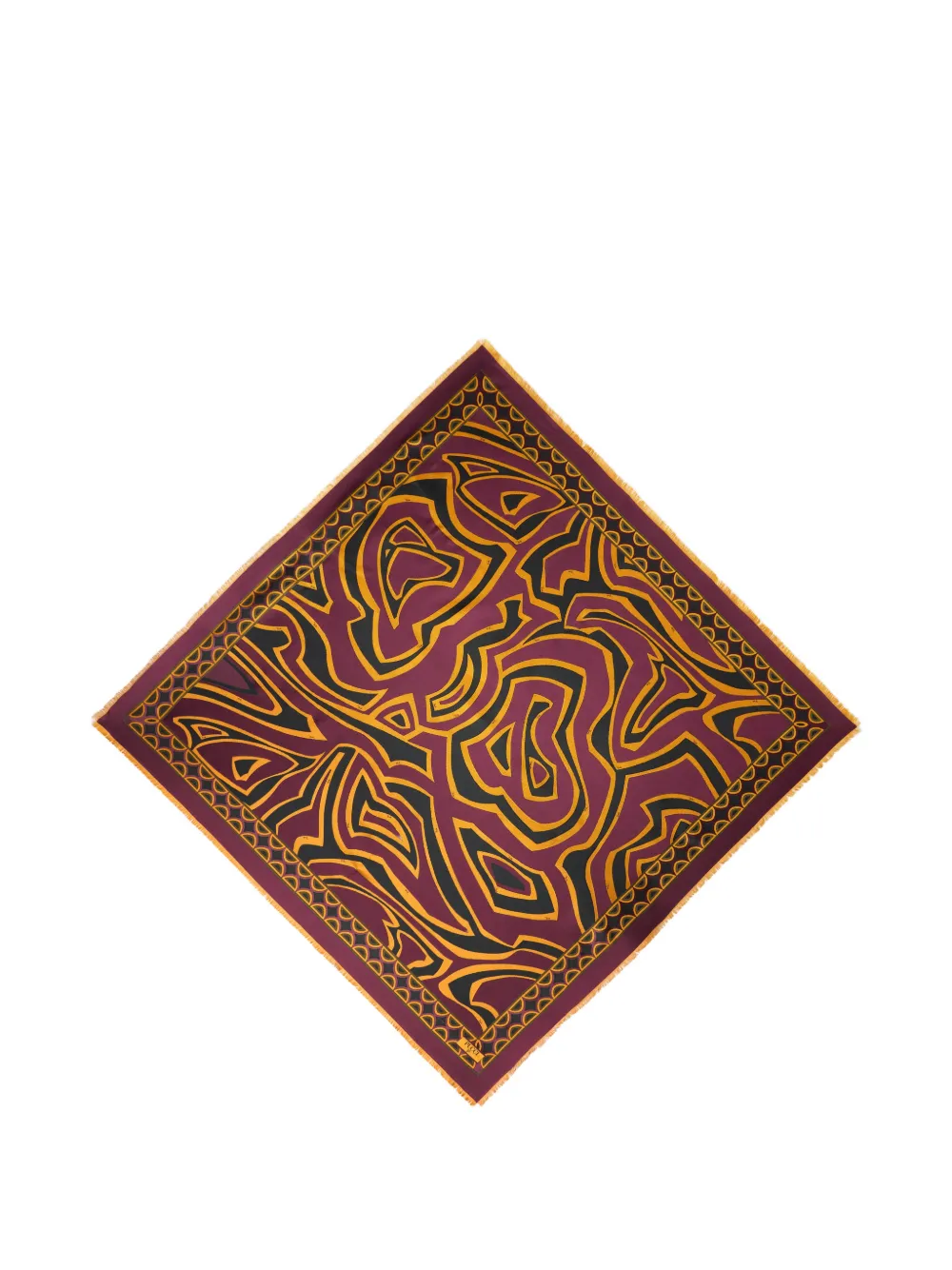 PUCCI Schal mit Labirinto-Print - Rot