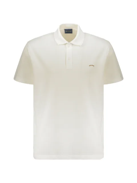 Paul & Shark logo-embroidered short-sleeve polo shirt