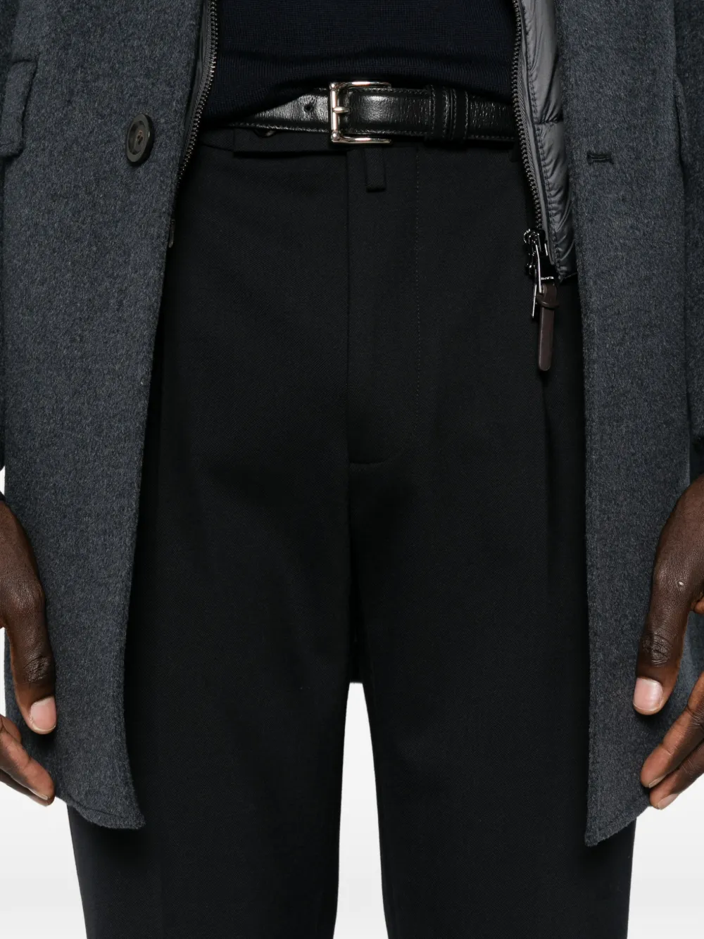 Berwich Geplooide pantalon Blauw
