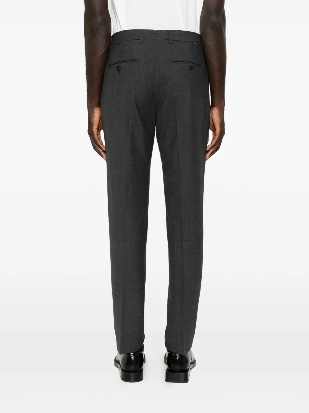 Berwich Geplooide pantalon Grijs