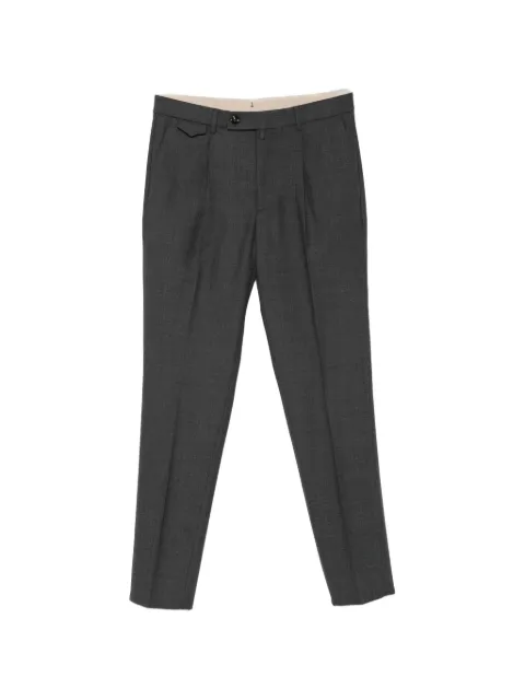 Berwich pleated tailored trousers