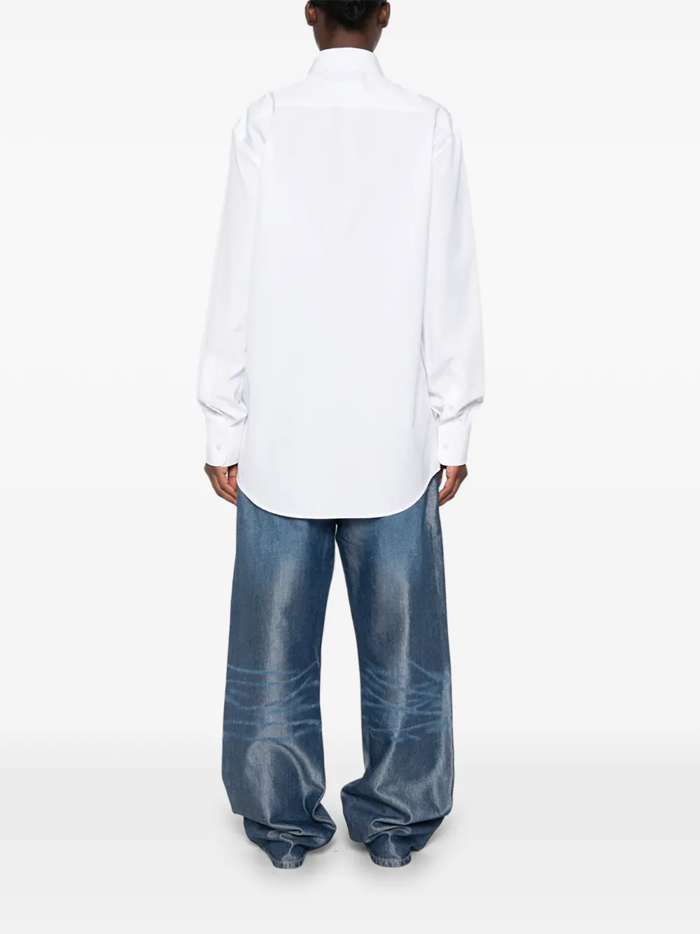 Maison Margiela Overhemd met lange mouwen Wit