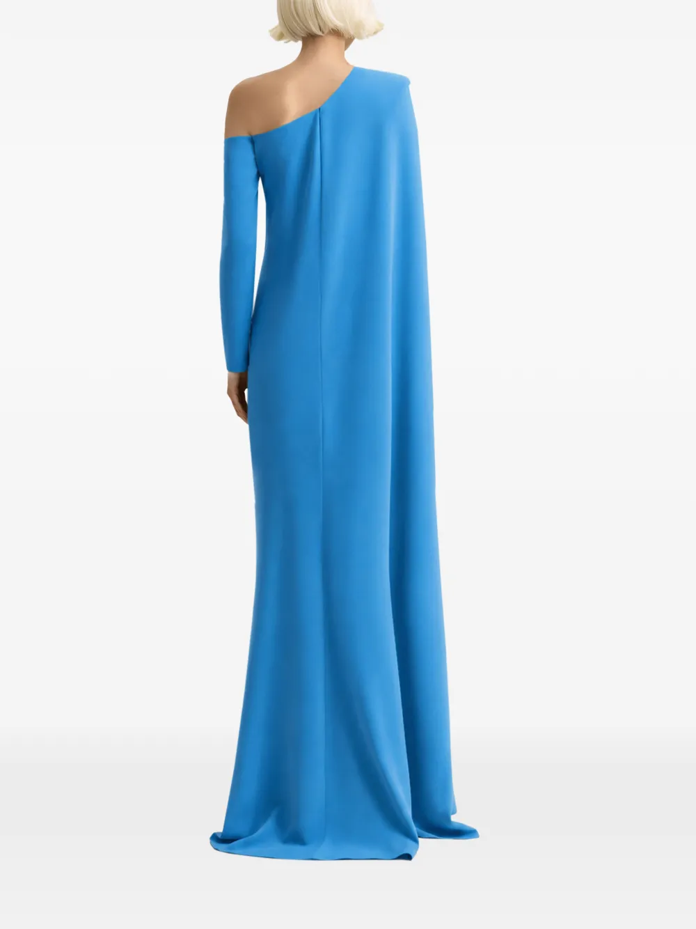 Gemy Maalouf Gedrapeerde jurk Blauw