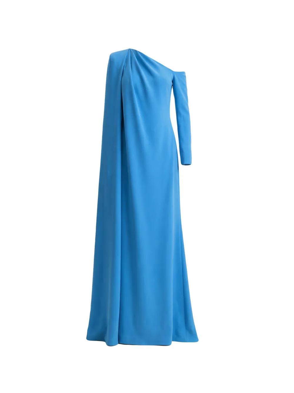 Gemy Maalouf one-shoulder draped dress - Blau