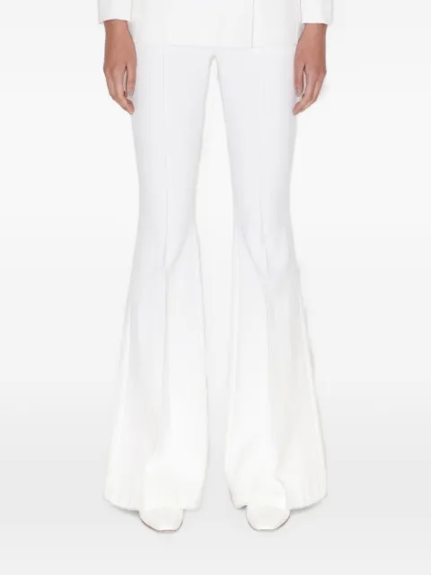 Rosetta Getty pintuck flared trousers