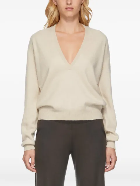 Frenckenberger deep V-neck sweater