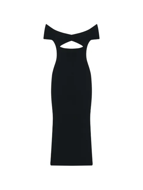 ZEYNEP ARCAY MB cut-out ruched midi dress