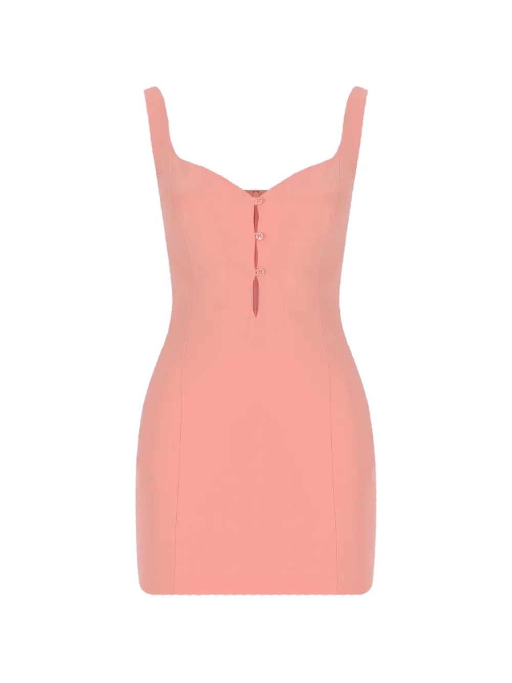 ZEYNEP ARCAY Cin button-up wool mindress - Rose ZEYNEP ARCAY Cin button-up wool mindress - Rose