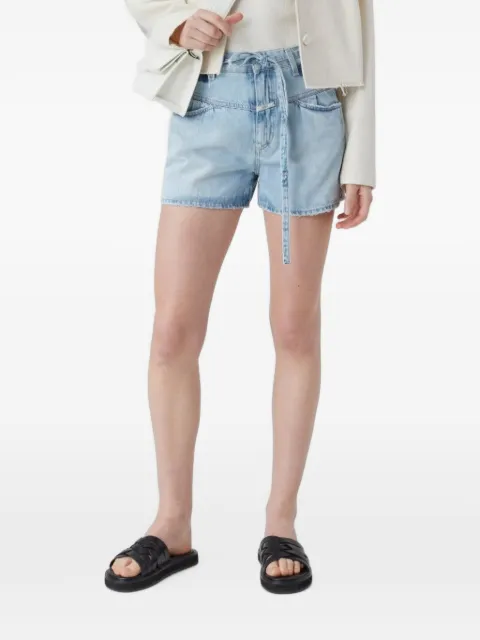 Closed Jocy belt-tie denim shorts
